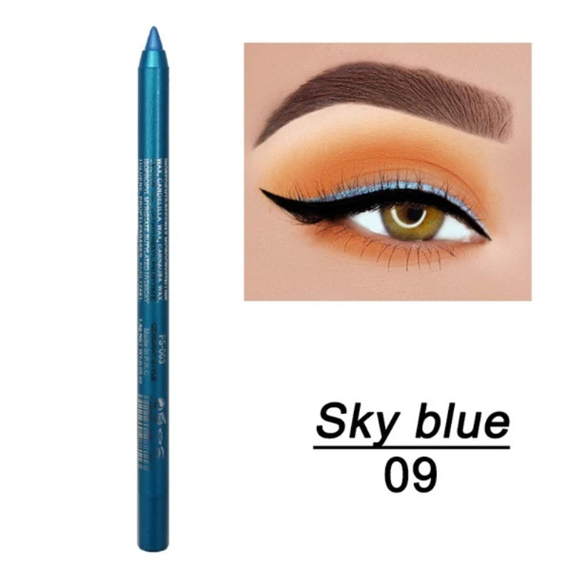 Silkworm Pearlescent Eyeshadow Pen Eyeliner Gel Pen Waterproof Eyebrow Pen High Gloss Color Eyeliner Pen