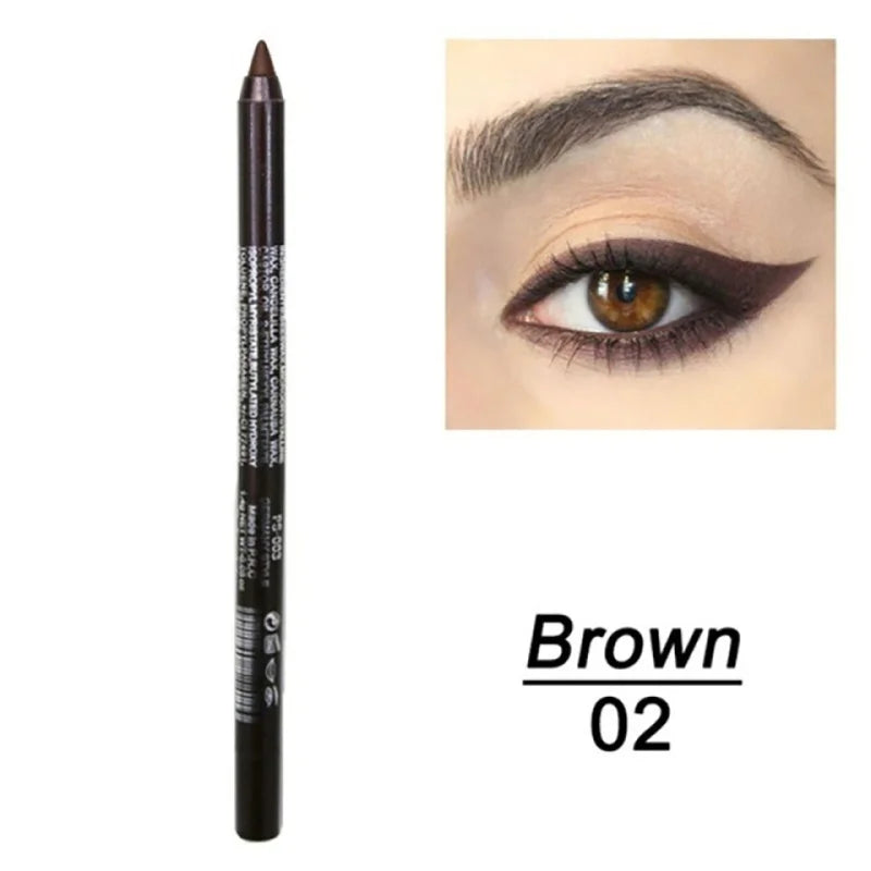 Silkworm Pearlescent Eyeshadow Pen Eyeliner Gel Pen Waterproof Eyebrow Pen High Gloss Color Eyeliner Pen