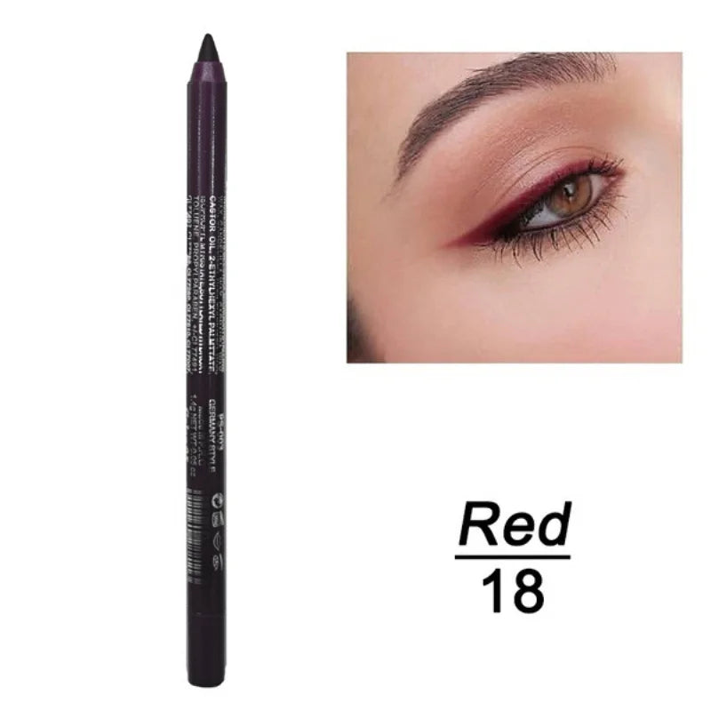 Silkworm Pearlescent Eyeshadow Pen Eyeliner Gel Pen Waterproof Eyebrow Pen High Gloss Color Eyeliner Pen