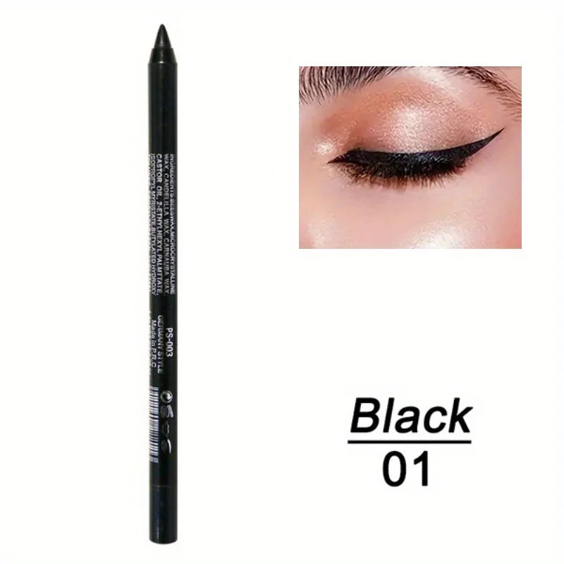 Silkworm Pearlescent Eyeshadow Pen Eyeliner Gel Pen Waterproof Eyebrow Pen High Gloss Color Eyeliner Pen