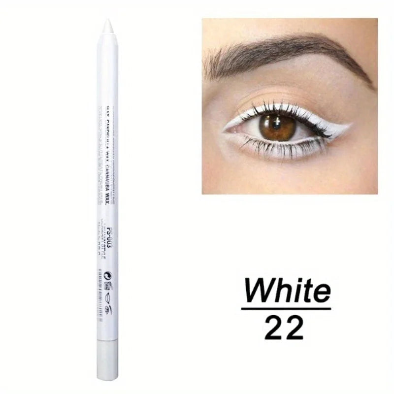 Silkworm Pearlescent Eyeshadow Pen Eyeliner Gel Pen Waterproof Eyebrow Pen High Gloss Color Eyeliner Pen