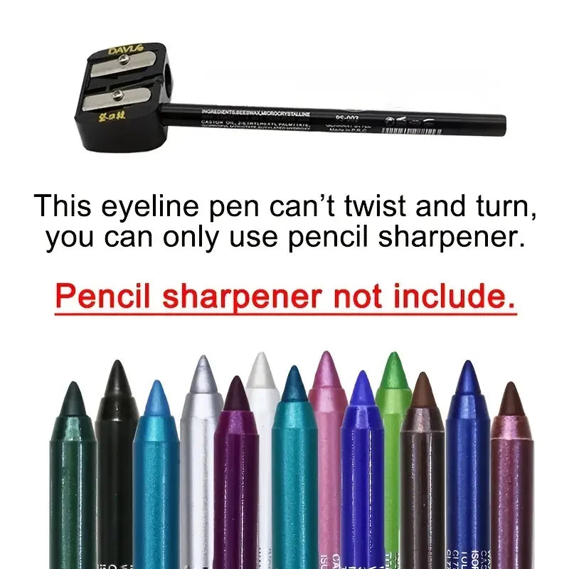 Silkworm Pearlescent Eyeshadow Pen Eyeliner Gel Pen Waterproof Eyebrow Pen High Gloss Color Eyeliner Pen