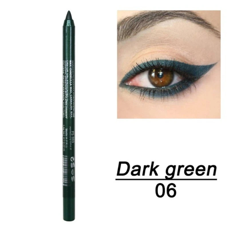 Silkworm Pearlescent Eyeshadow Pen Eyeliner Gel Pen Waterproof Eyebrow Pen High Gloss Color Eyeliner Pen